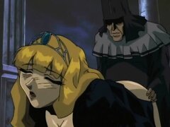 Princesa Hentai doggystyle follada por sacerdote pervertido