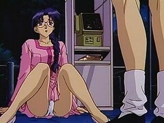 Anime hentai muy caliente muestra como jovencitas lesbianas de enormes tetas se ponen mimosas