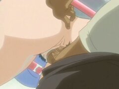 Chica hentai obtiene analed. Chica hentai obtiene analed y orinó en